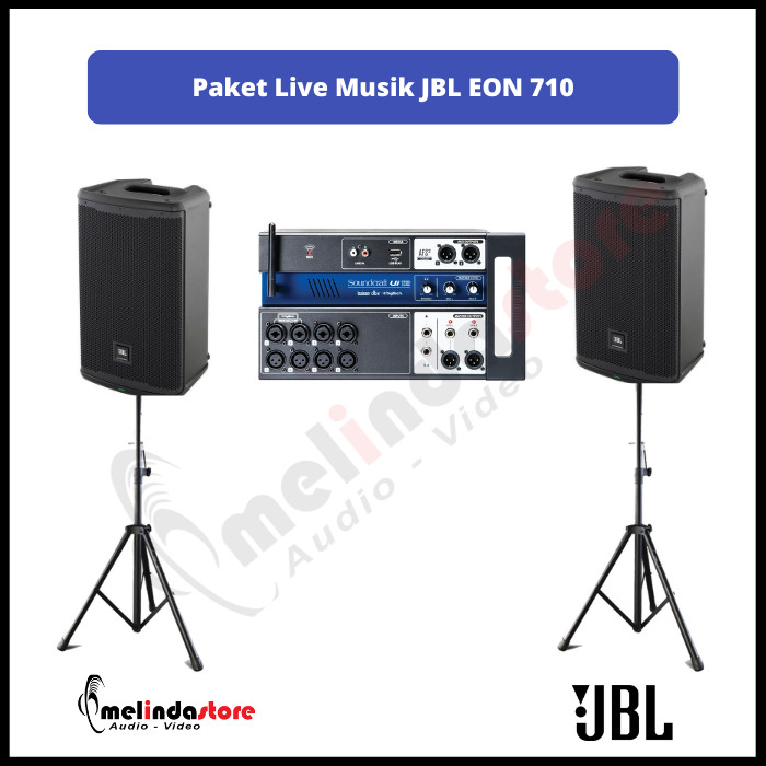 Paket live musik | auditorium | PA System | lapangan | speaker JBL EON Series - EON 710A
